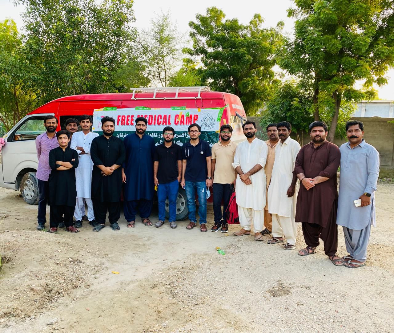 Medical Camp for Flood Affected areas of Sindh 2022